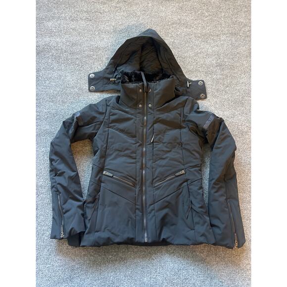 NWT Obermeyer Electra Insulated Ski Jacket in Black Size 2 or XS style 16009 - Picture 7 of 14